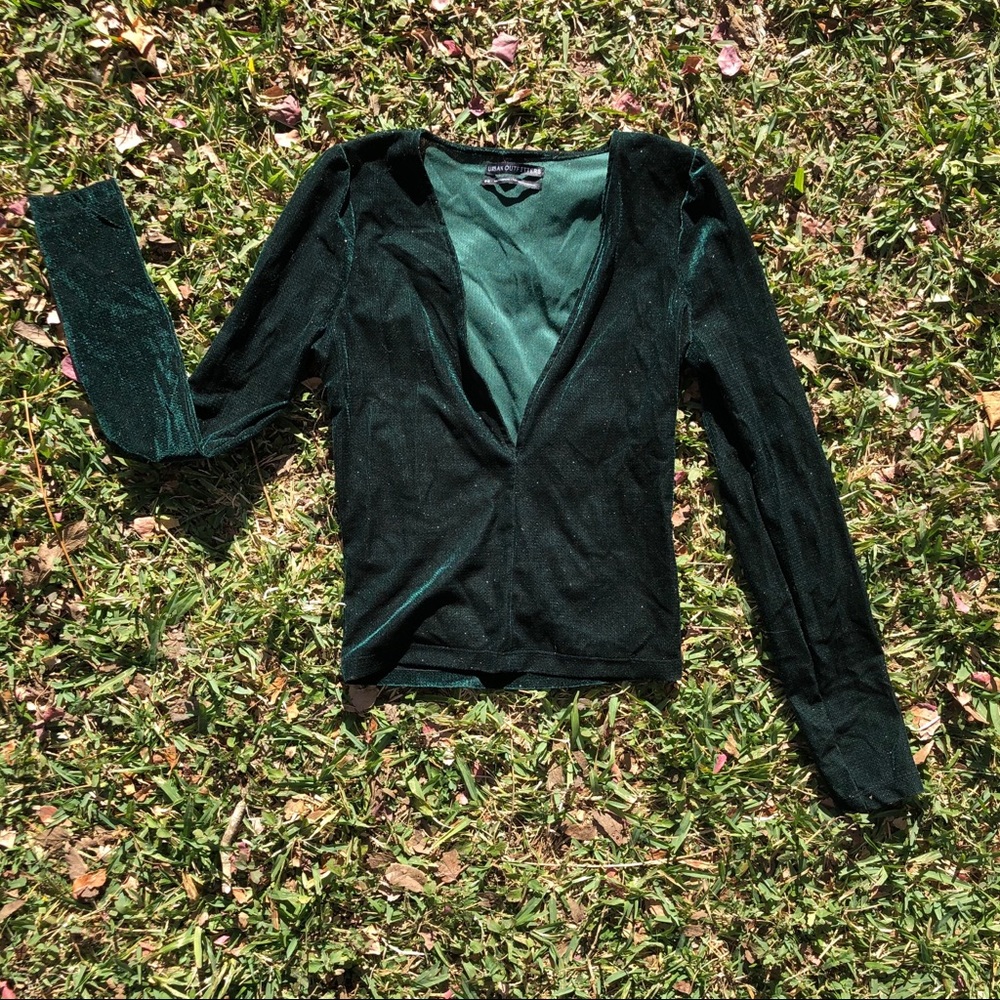 UO forest green long sleeve